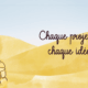 Chaque projet a son rythme, chaque idée son moment