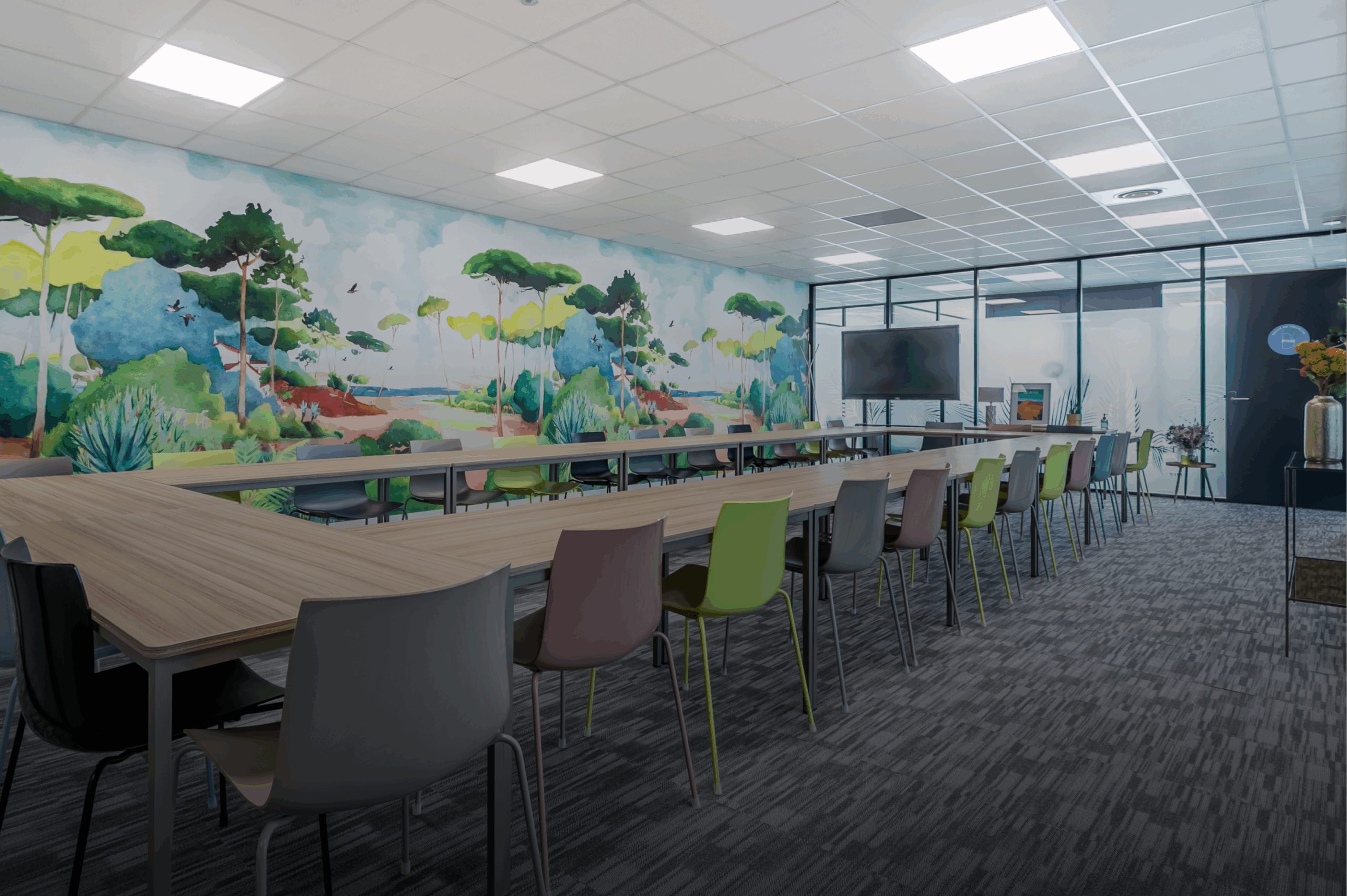 B'CoWorker, coworking, Saint-Priest, Lyon, salle de réunion