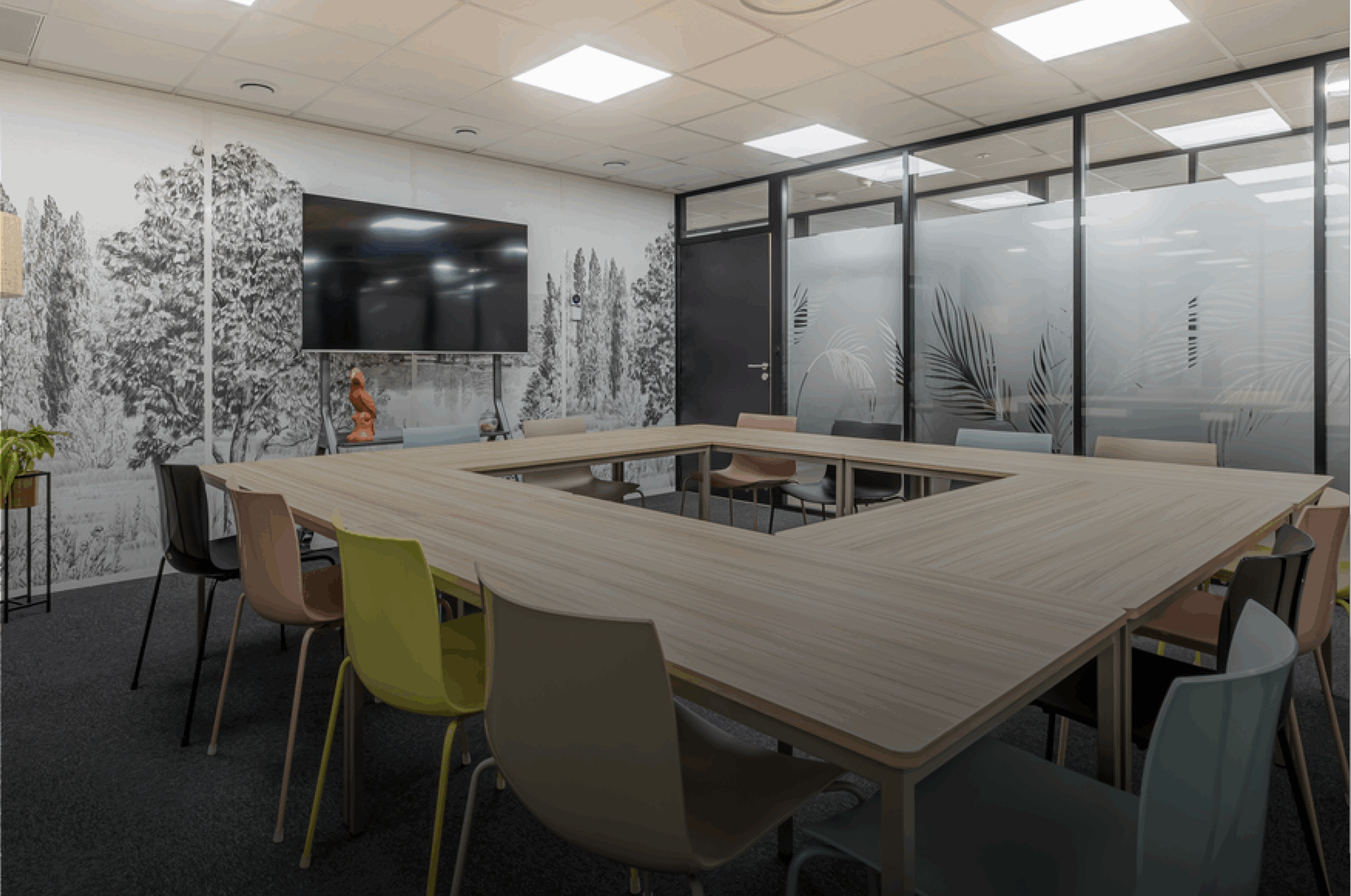 B'CoWorker, coworking, Élancourt, Yvelines, salle de réunion