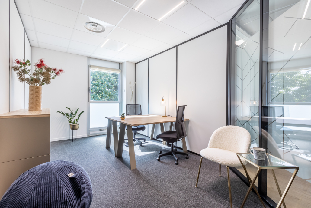 B'CoWorker, coworking, Nantes, Chantrerie, bureau prive