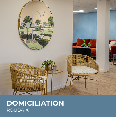 Cliquer pour importer - Domiciliation Roubaix